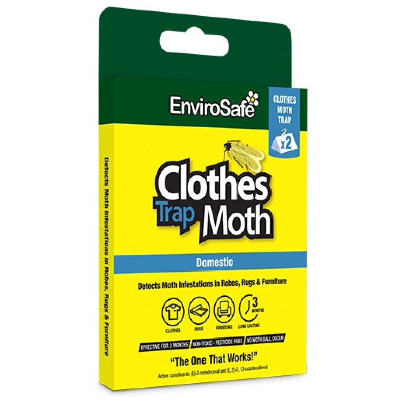 Clothes Moth Trap (x2) by ENVIROSAFE