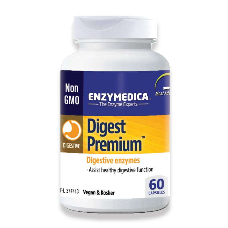 Digest Premium Capsules (60) by ENZYMEDICA