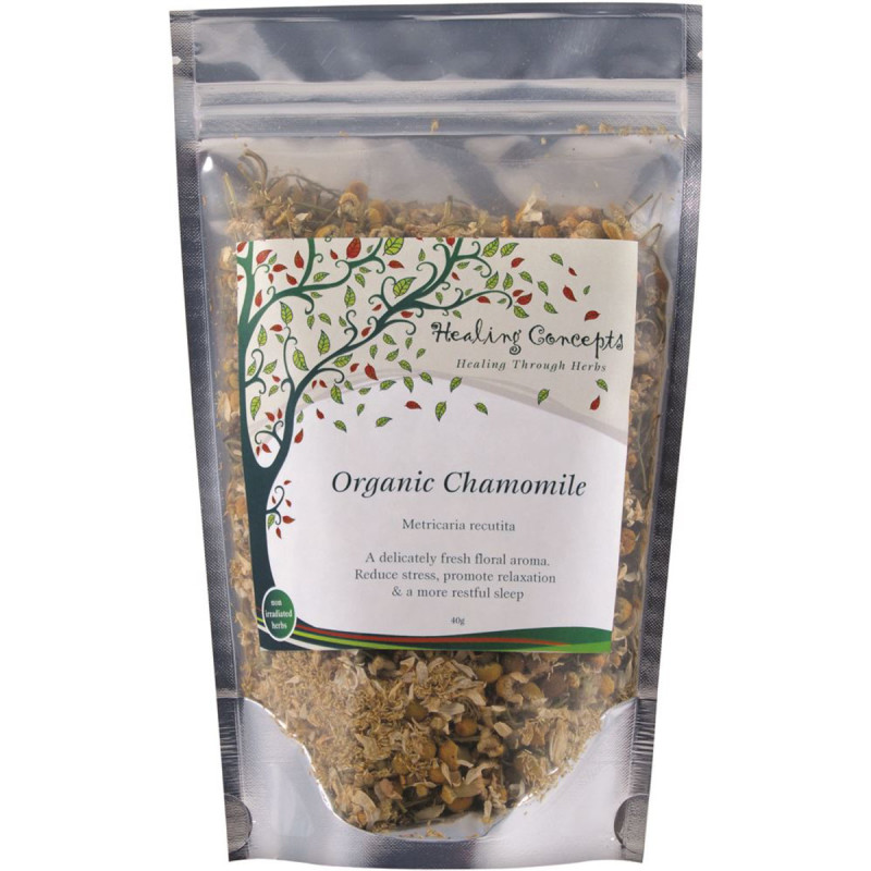 Organic Chamomile Tea 40g by HEALING CONCEPTS