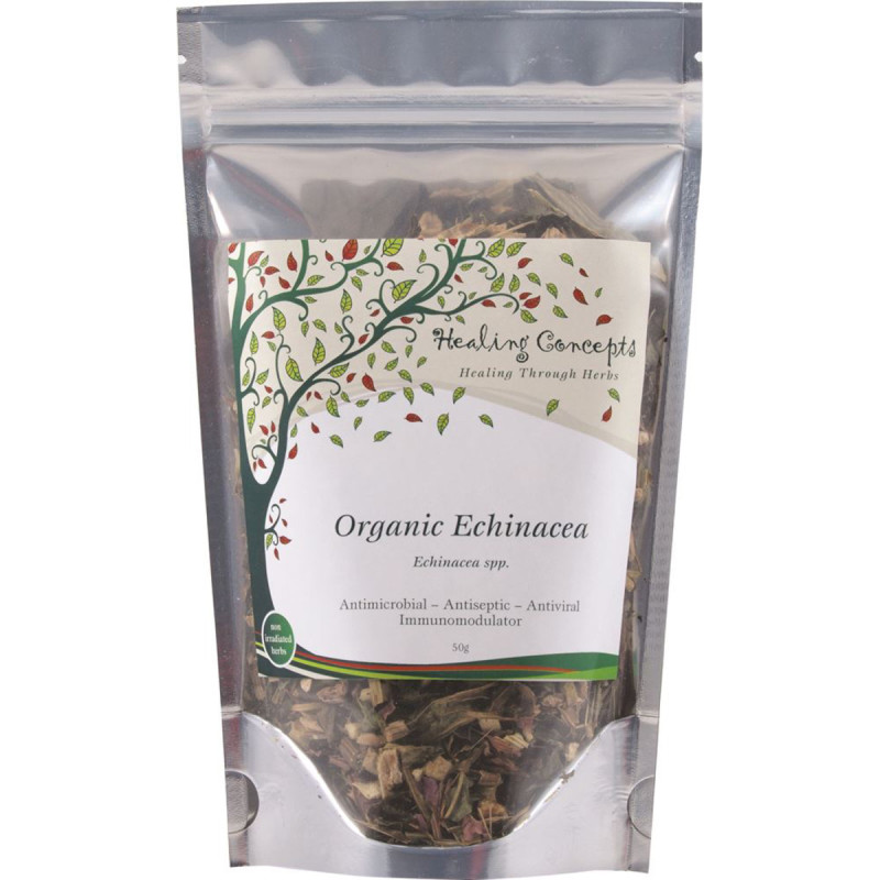 Organic Echinacea Loose Leaf Tea 50g by HEALING CONCEPTS