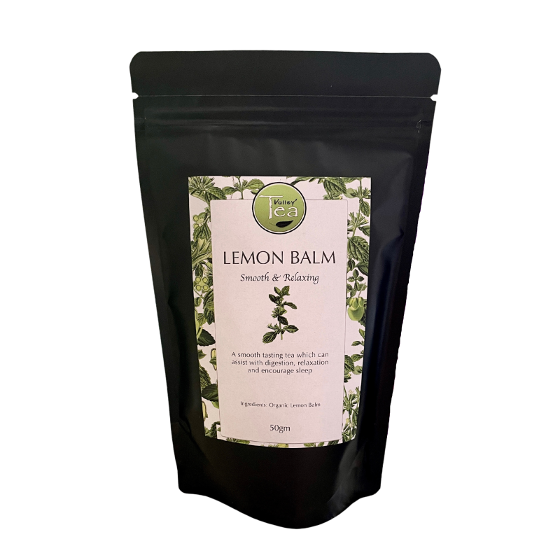 Organic Lemon Balm 50g by VALLEY TEA