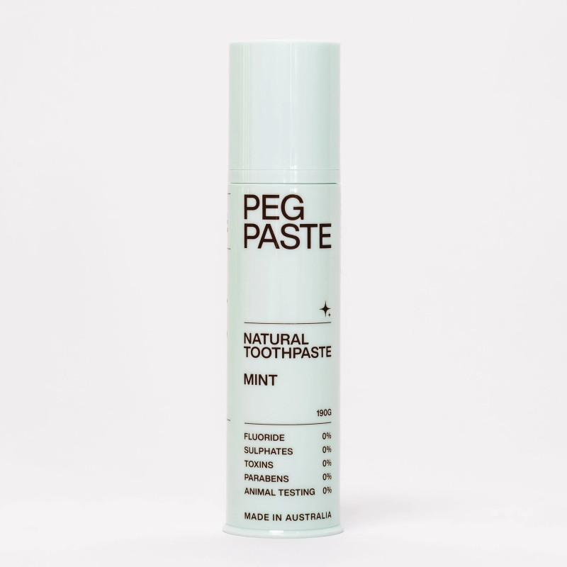 Peg Paste Natural Toothpaste Mint 190g by PEG PASTE