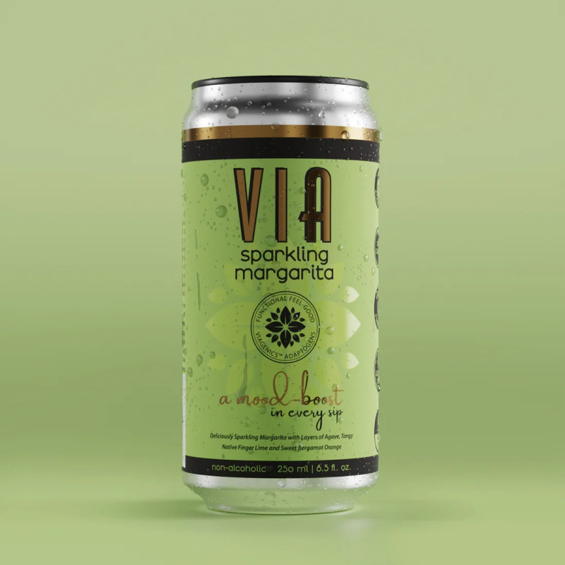 Non-Alcoholic Sparkling Margarita 250ml by VIA