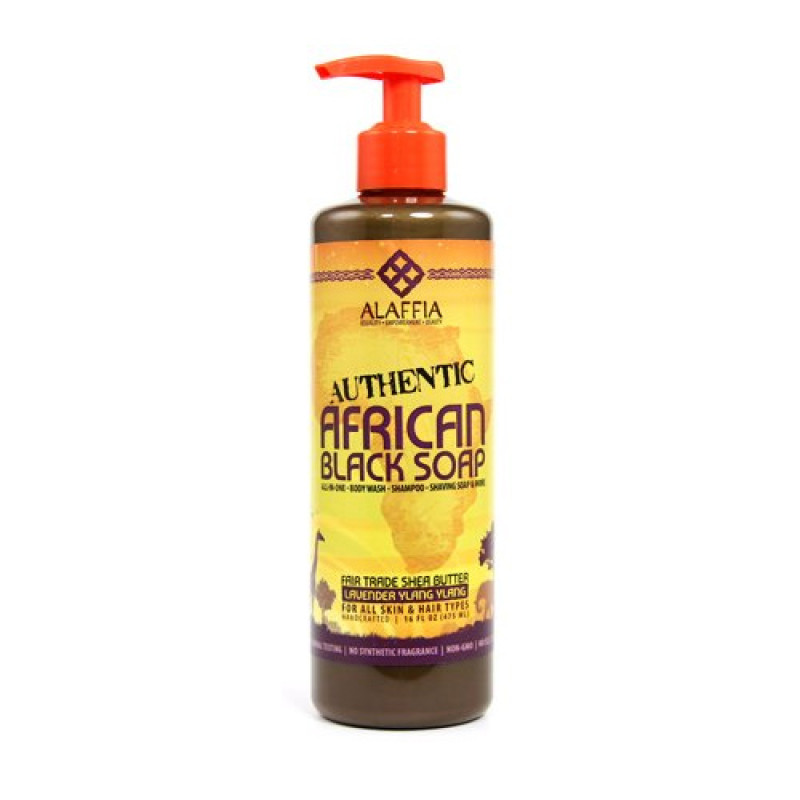 African Black Soap Lavender 473ml by ALAFFIA