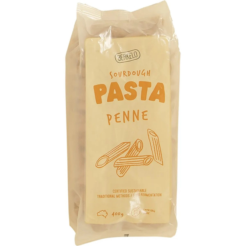 Sourdough Wholewheat Pasta - Penne 400g by BERKELO