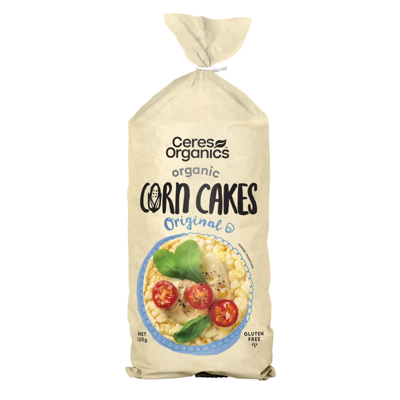 Organic Corn Cakes 120g by CERES ORGANICS