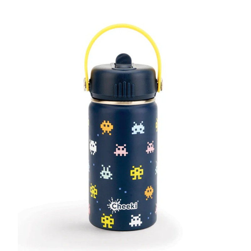 Insulated Kids Bottle - Arcade 400ml by CHEEKI