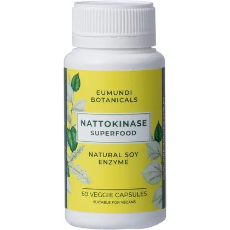 Nattokinase Superfood Capsules (60) by EUMUNDI BOTANICALS