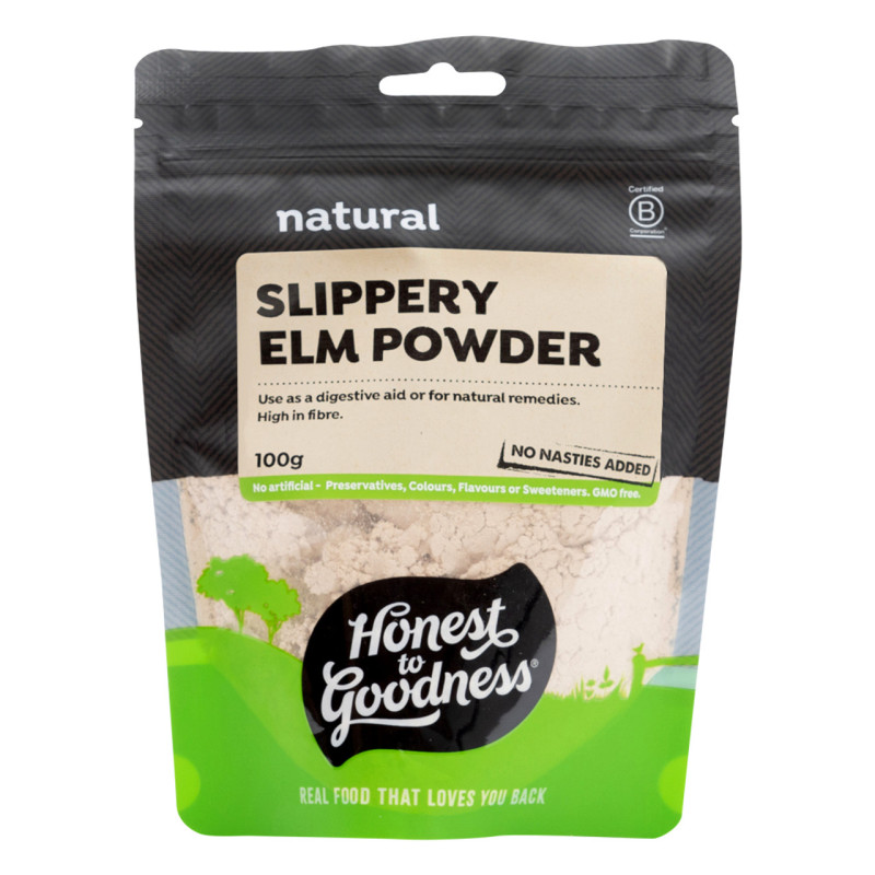 Slippery Elm Powder 100g by HONEST TO GOODNESS