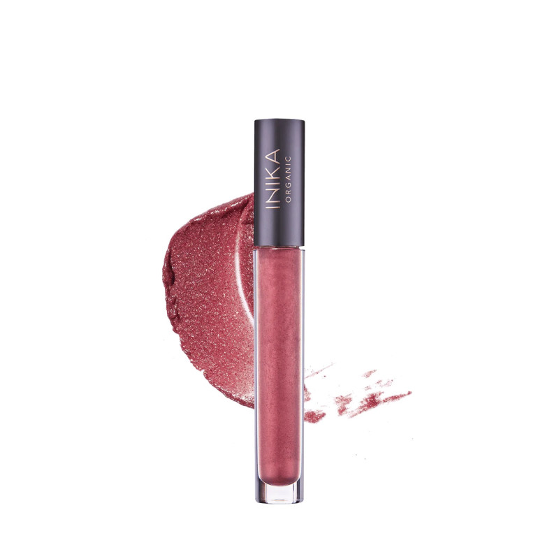 Certified Organic Lip Glaze Rosewood 5ml by INIKA