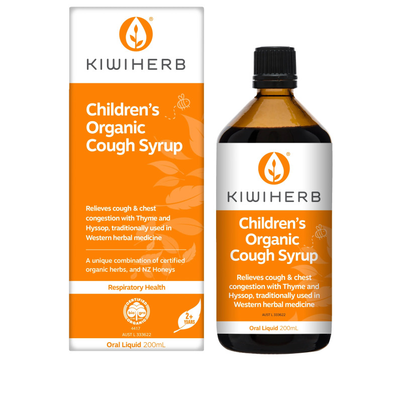 Children's Cough Syrup 200ml by KIWIHERB