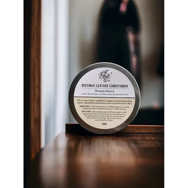 Beeswax Leather Conditioner 250g by LIL'BIT