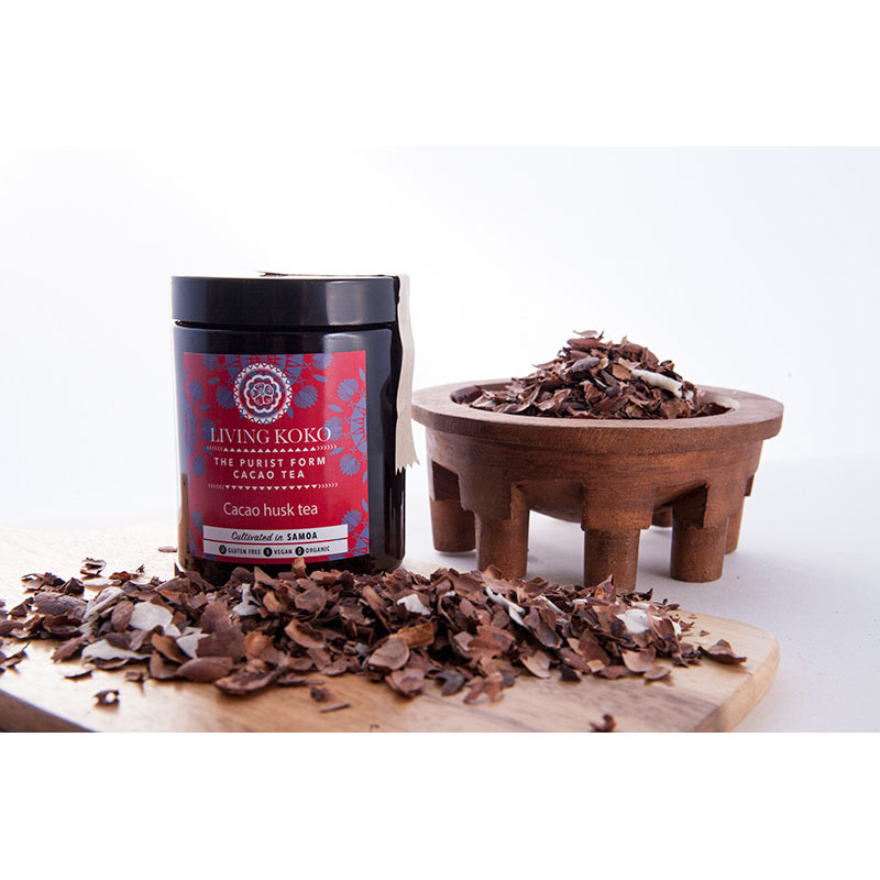 Samoan Cacao Husk Tea 60g by LIVING KOKO