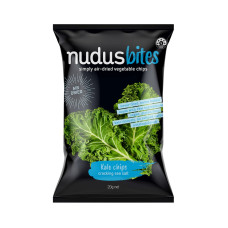 Air Dried Kale Chips - Cracking Sea Salt 20g by NUDUS