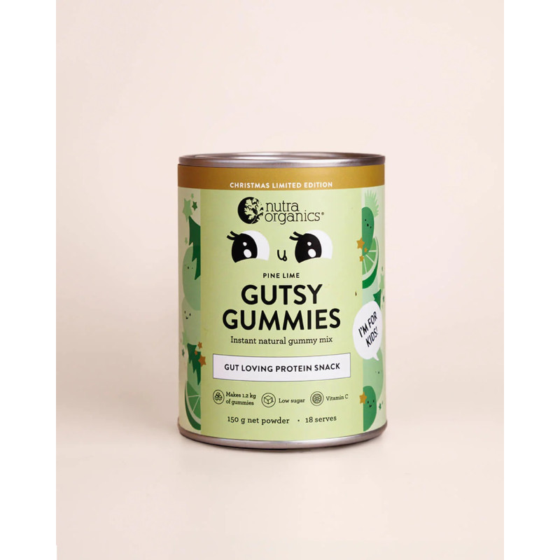 Gutsy Gummies - Pine Lime 150g by NUTRA ORGANICS