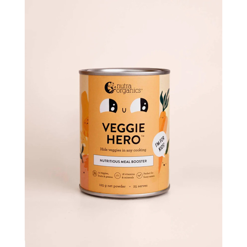 Veggie Hero 125g by NUTRA ORGANICS