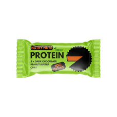 Protein Dark Chocolate Peanut Butter Cups 42g by NUTRY NUTS