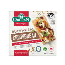 Buckwheat Crispibread 125g by ORGRAN