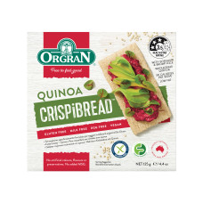 Multigrain Crispibread Quinoa 125g by ORGRAN