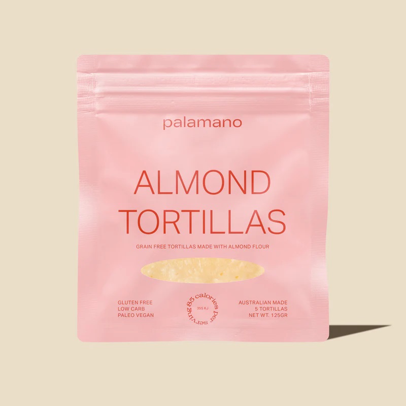 Almond Tortillas (5) 125g by PALAMANO