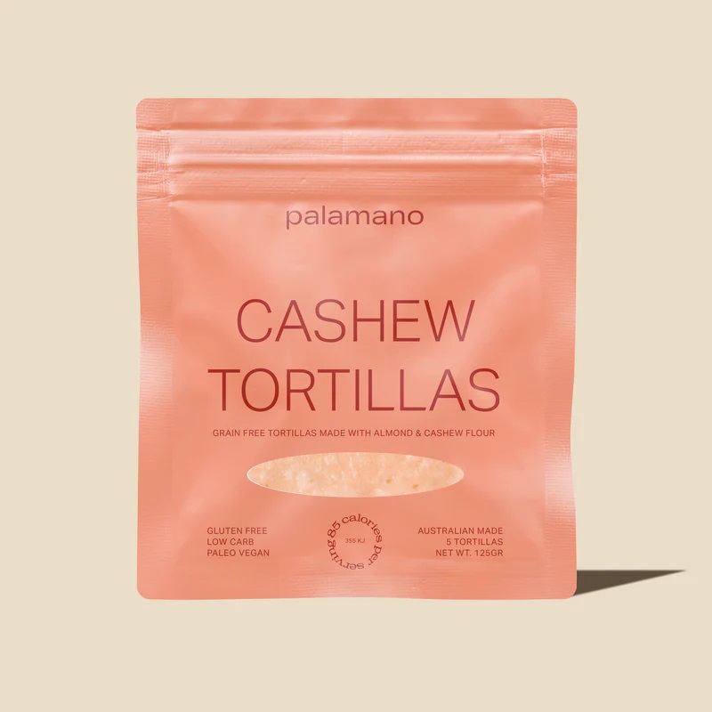 Cashew Tortillas (5) 125g by PALAMANO