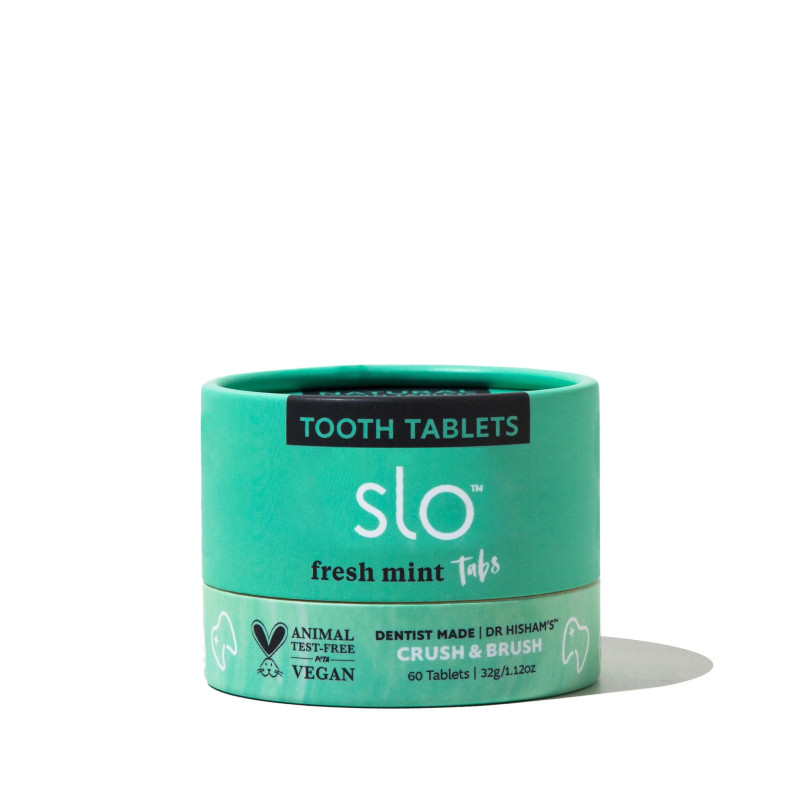 Tooth Tablets - Fresh Mint (60) by SLO NATURAL BEAUTY