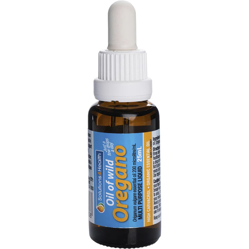 Oil Of Wild Oregano 25ml by SOLUTIONS 4 HEALTH