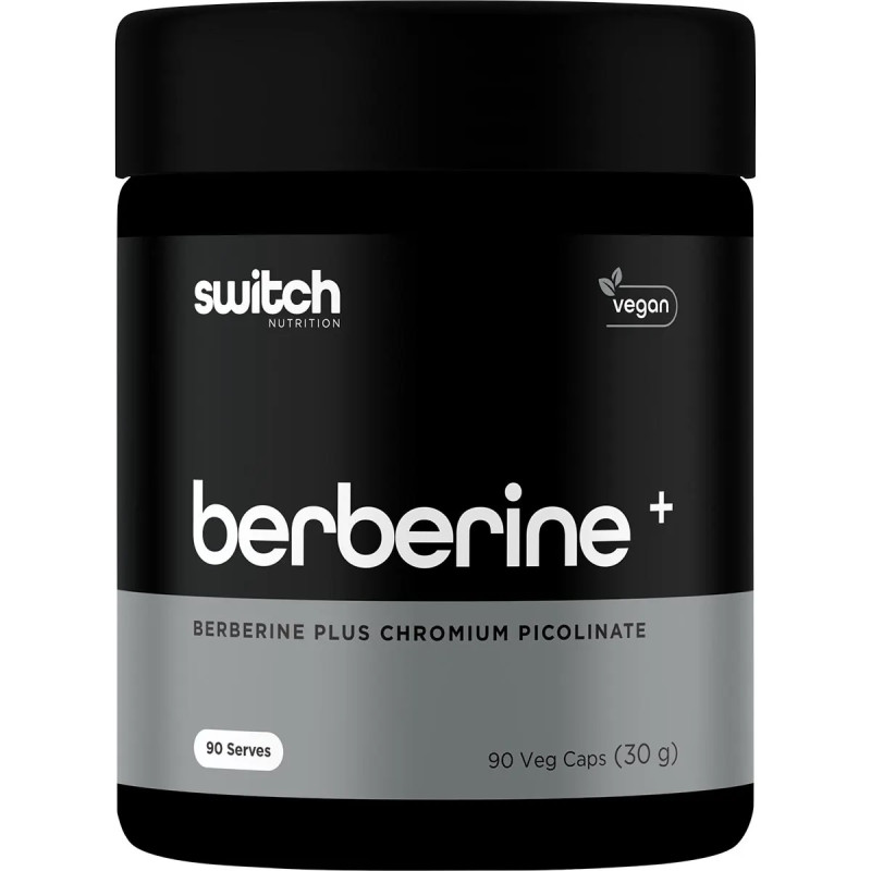 Berberine+ Plus Chromium Picolinate Capsules (90) by SWITCH NUTRITION