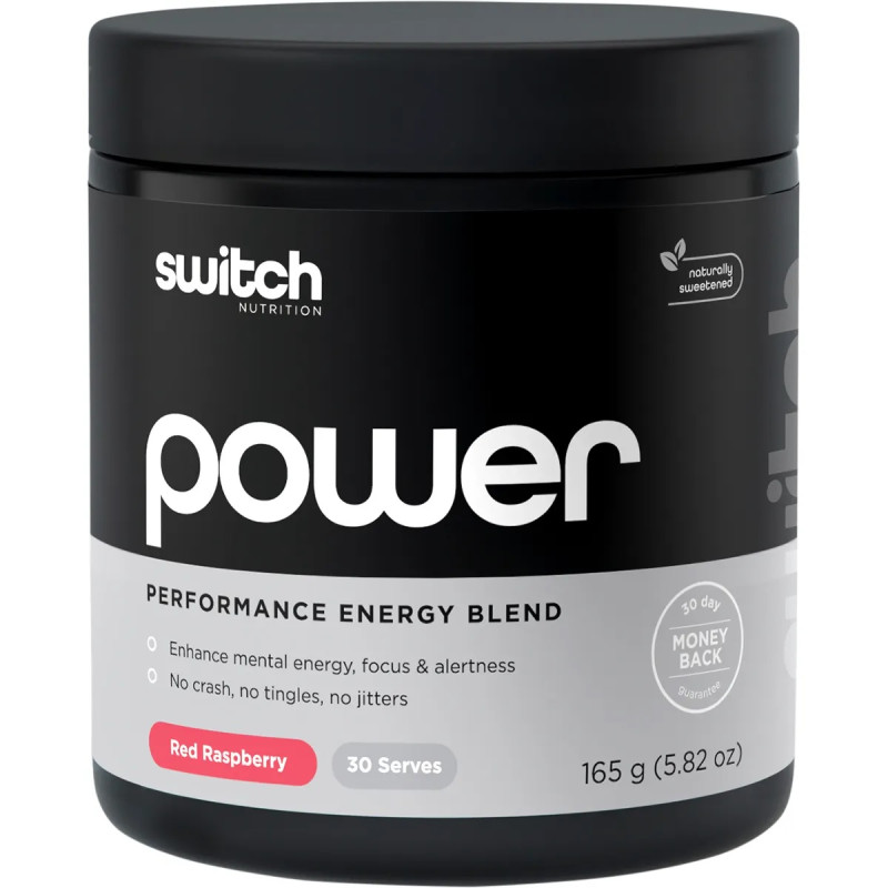 Power Performance Energy Blend Red Raspberry 165g by SWITCH NUTRITION