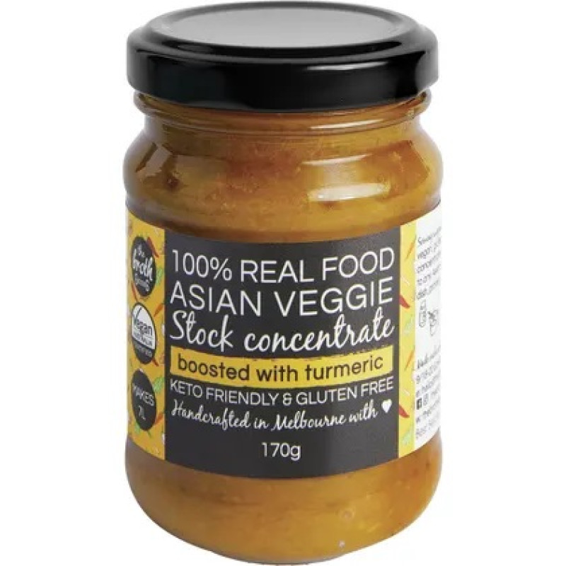 Asian Veggie Stock Concentrate 170g by THE BROTH SISTERS