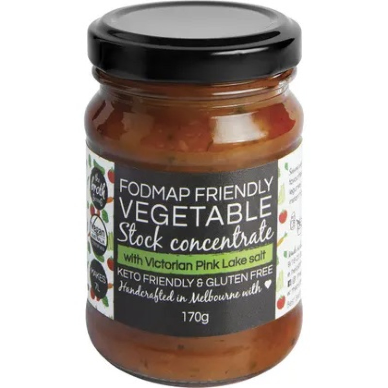 Fodmap Friendly Vegetable Stock Concentrate 170g by THE BROTH SISTERS