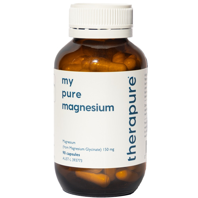 My Pure Magnesium Glycinate Capsules (90) by THERAPURE