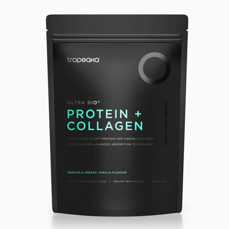 Protein + Collagen Smooth & Creamy Vanilla 510g by TROPEAKA