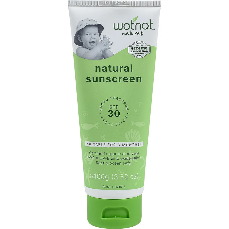 Baby Sunscreen SPF30+ 100g by WOTNOT