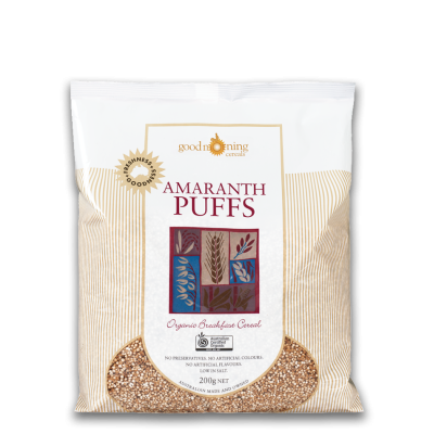 Amaranth Puffs 200g by GOOD MORNING CEREALS