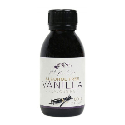 Alcohol Free Vanilla Flavouring 100ml by CHEF'S CHOICE