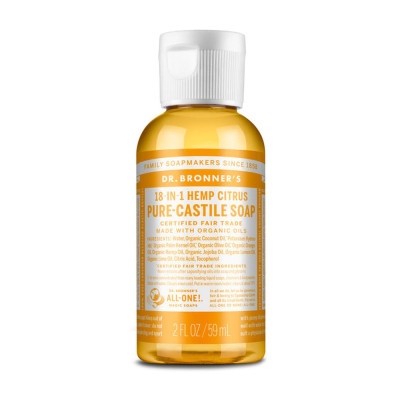 Castile Soap Citrus 59ml by DR BRONNER'S
