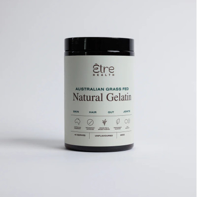 Australian Grass Fed Natural Gelatin 400g - Unflavoured by ETRE HEALTH