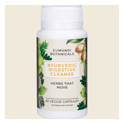 Ayurvedic Digestive Cleanse Capsules (60) by EUMUNDI BOTANICALS