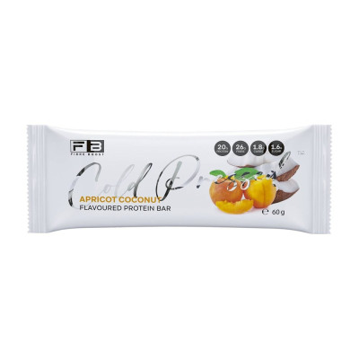 Cold Pressed Whey Protein Bar Apricot Coconut 60g by FIBREBOOST