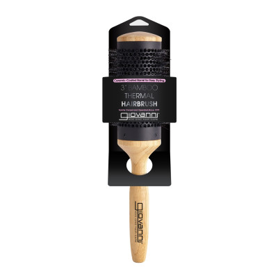 3" Bamboo Thermal Hairbrush by GIOVANNI