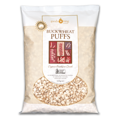 Buckwheat Puffs 125g by GOOD MORNING CEREALS