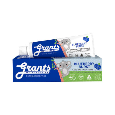 Blueberry Burst Kids Toothpaste 75g by GRANTS