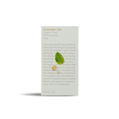 Adaptogen Tea Pyramid Tea Bags (20) by LOVE TEA