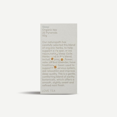 Organic Sleep Pyramid Tea Bags (20) by LOVE TEA
