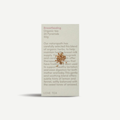 Organic Breast Feeding Pyramid Tea Bags (20) by LOVE TEA