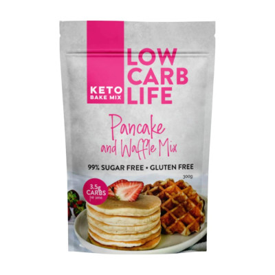 Keto Bake Mix - Pancake & Waffle Mix 300g by LOW CARB LIFE