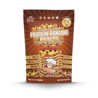 Almond Protein Pancake Mix - Double Choc Chip 250g by MACRO MIKE