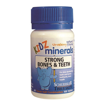 Kidz Minerals Strong Bones & Teeth Tissue Salts (100) by MARTIN & PLEASANCE