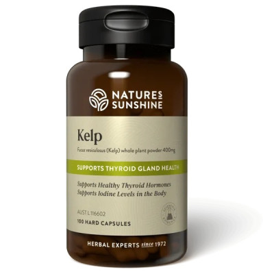 Kelp Capsules 400mg (100) by NATURE'S SUNSHINE